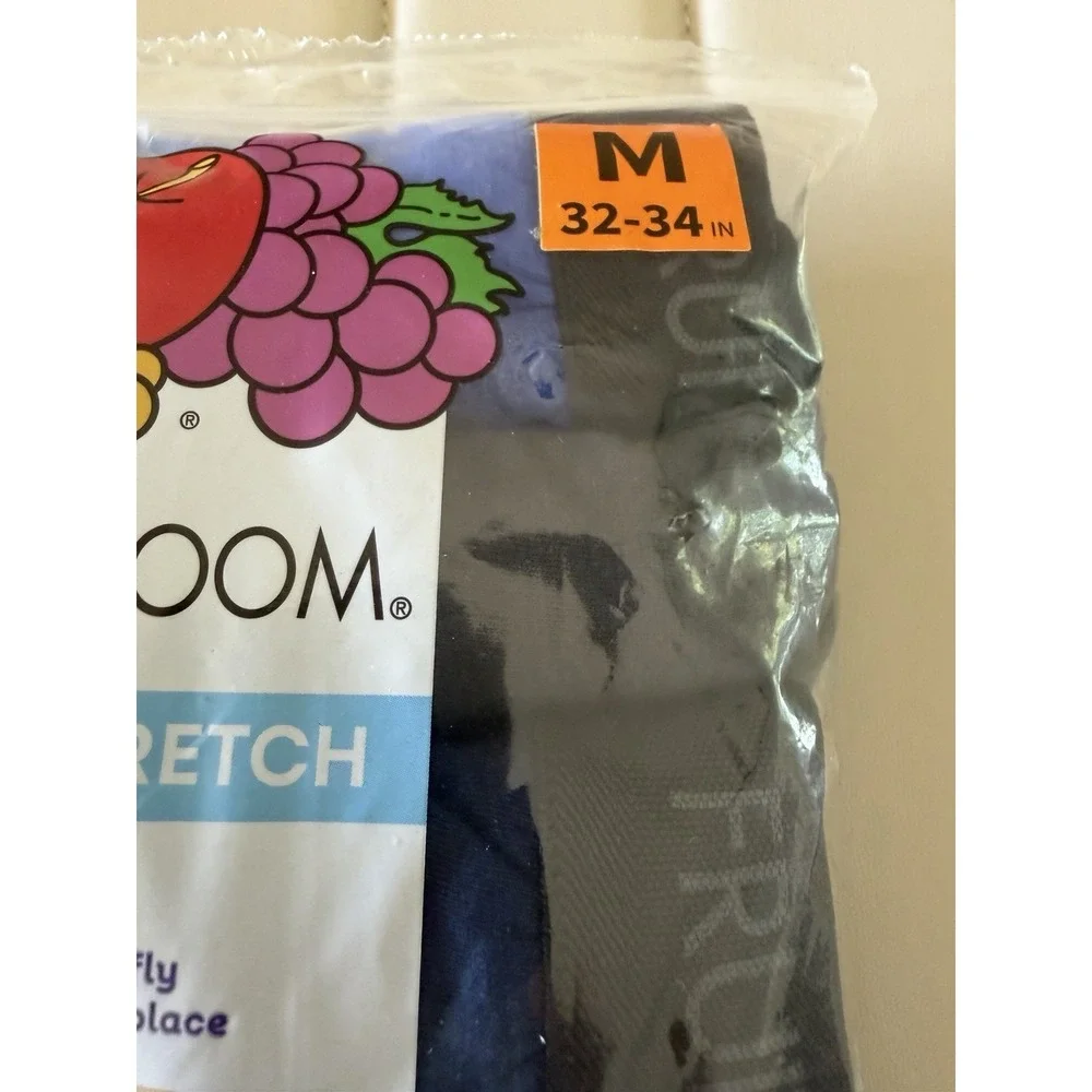 5 Medium (M) 32-34 Inch Briefs Mid Rise Fruit of the Loom Assorted Colors Read